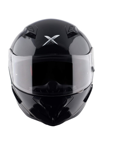 AXOR HELMETS Casco Integral Modelo HUNTER Negro Brillo Totalmente Homologado 22.06