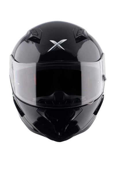 AXOR HELMETS Casco Integral Modelo HUNTER Negro Brillo Totalmente Homologado 22.06