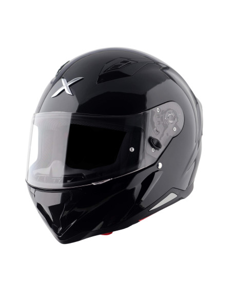 AXOR HELMETS Casco Integral Modelo HUNTER Negro Brillo Totalmente Homologado 22.06