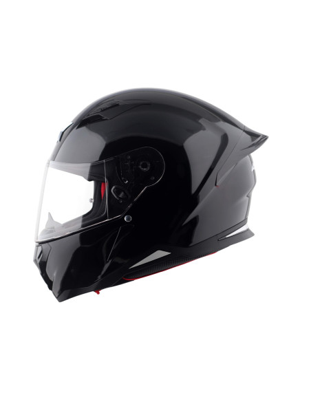 AXOR HELMETS Casco Integral Modelo HUNTER Negro Brillo Totalmente Homologado 22.06