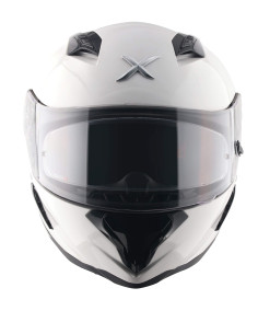 AXOR HELMETS Casco Integral Modelo HUNTER Blanco Perla Totalmente Homologado 22.06 2
