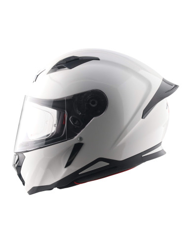 AXOR HELMETS Casco Integral Modelo HUNTER Blanco Perla Totalmente Homologado 22.06