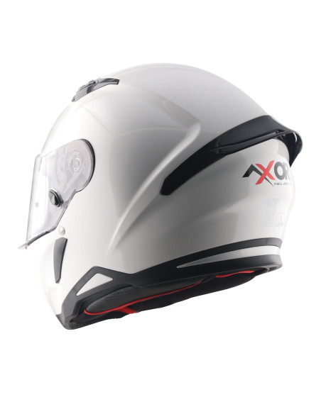 AXOR HELMETS Casco Integral Modelo HUNTER Blanco Perla Totalmente Homologado 22.06