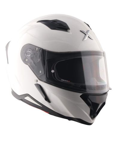 AXOR HELMETS Casco Integral Modelo HUNTER Blanco Perla Totalmente Homologado 22.06
