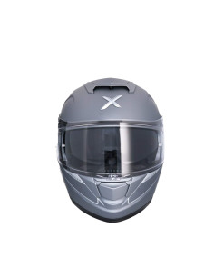 AXOR HELMETS Casco Modular Modelo DISCOVER Monocolor Titanio Mate Totalmente Homologado 2