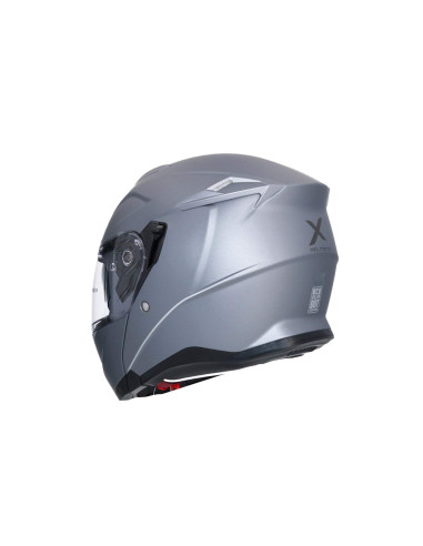 AXOR HELMETS Casco Modular Modelo DISCOVER Monocolor Titanio Mate Totalmente Homologado