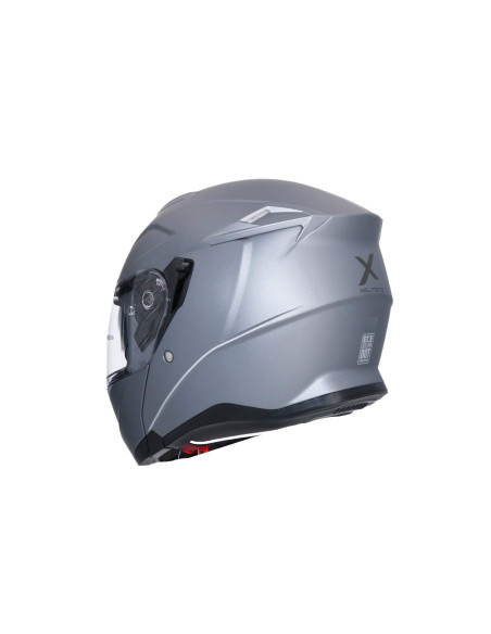 AXOR HELMETS Casco Modular Modelo DISCOVER Monocolor Titanio Mate Totalmente Homologado