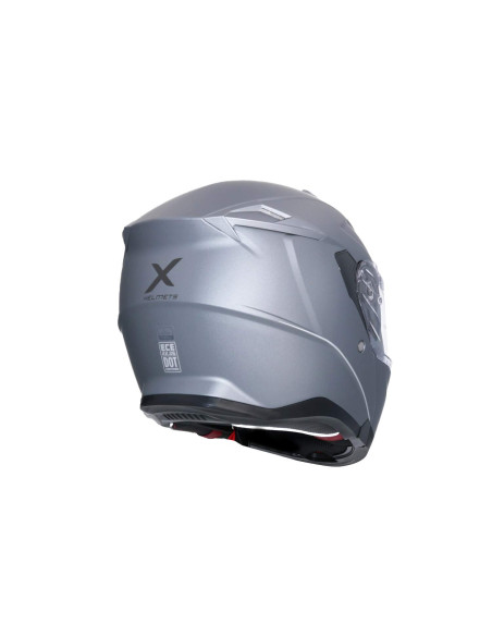 AXOR HELMETS Casco Modular Modelo DISCOVER Monocolor Titanio Mate Totalmente Homologado