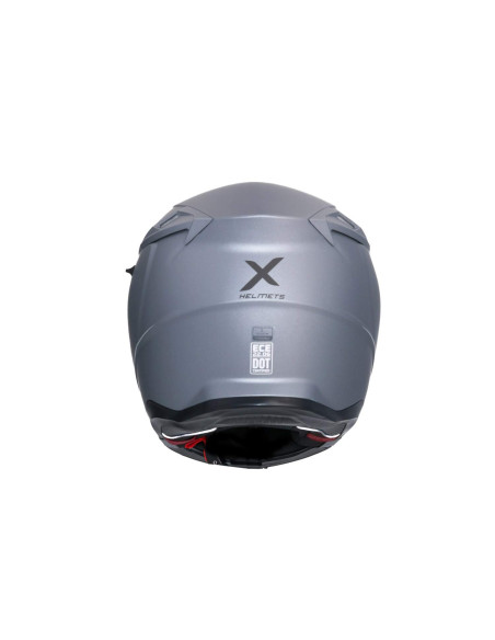 AXOR HELMETS Casco Modular Modelo DISCOVER Monocolor Titanio Mate Totalmente Homologado