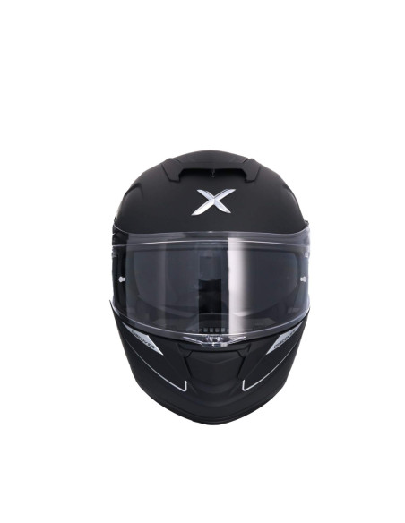 AXOR HELMETS Casco Modular Modelo DISCOVER Monocolor Negro Mate Totalmente Homologado 22.06