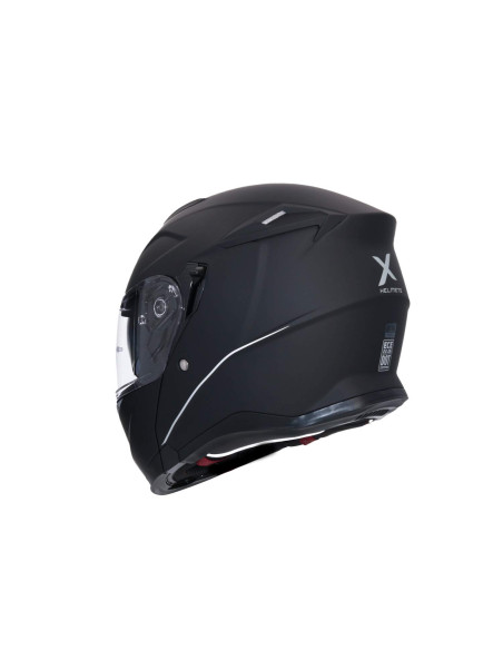 AXOR HELMETS Casco Modular Modelo DISCOVER Monocolor Negro Mate Totalmente Homologado 22.06