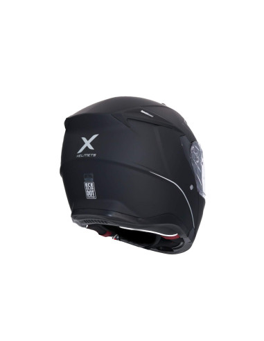 AXOR HELMETS Casco Modular Modelo DISCOVER Monocolor Negro Mate Totalmente Homologado 22.06