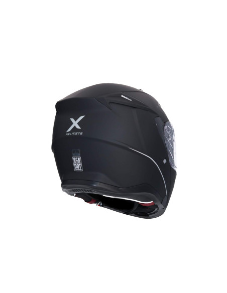 AXOR HELMETS Casco Modular Modelo DISCOVER Monocolor Negro Mate Totalmente Homologado 22.06