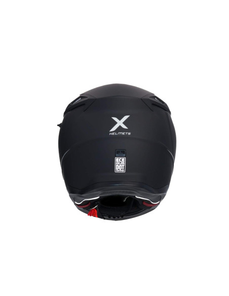 AXOR HELMETS Casco Modular Modelo DISCOVER Monocolor Negro Mate Totalmente Homologado 22.06