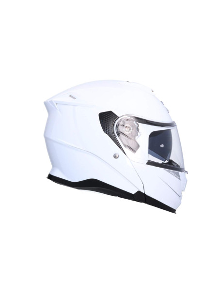 AXOR HELMETS Casco Modular Modelo DISCOVER Monocolor Blanco Perla Totalmente Homologado 22.06