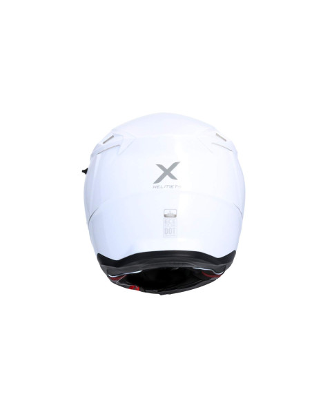 AXOR HELMETS Casco Modular Modelo DISCOVER Monocolor Blanco Perla Totalmente Homologado 22.06