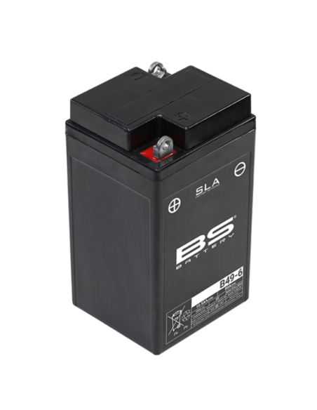 Batería BS BATTERY SLA sin mantenimiento activada de fábrica - B49-6