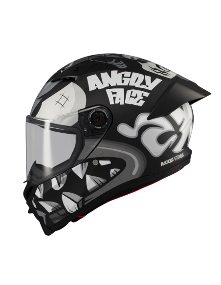 Casco AXXIS Fenix Angry Face B2 Matt ECE 22.06