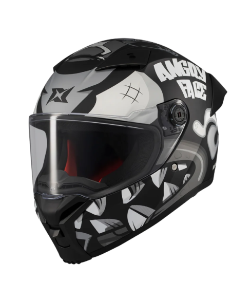 Casco AXXIS Fenix Angry Face B2 Matt ECE 22.06