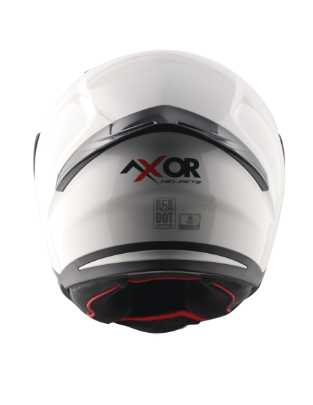 Casco AXOR Hunter Monocolor Blanco Perla | Tecnoescape Bike