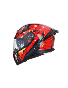 Casco AXOR Apex Venomous DV Negro/Rojo