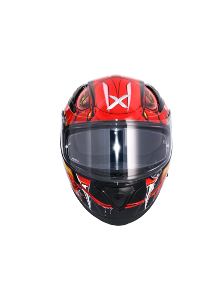 Casco AXOR Apex Venomous DV Negro/Rojo
