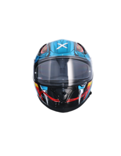 Casco AXOR Apex Venomous DV Negro/Azul 2
