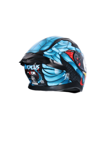 Casco AXOR Apex Venomous DV Negro/Azul