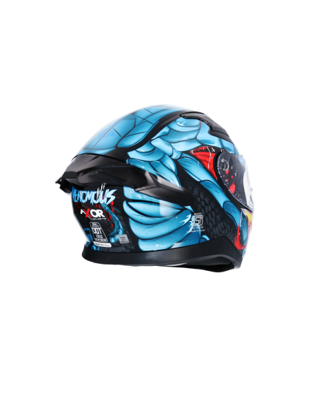Casco AXOR Apex Venomous DV Negro/Azul