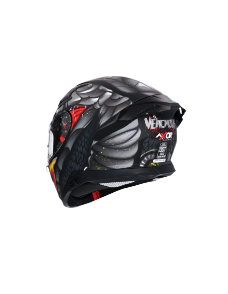 Casco AXOR Apex Venomous DV Negro Mate/Gris