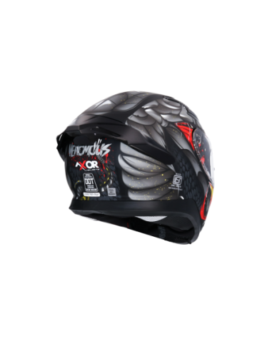 Casco AXOR Apex Venomous DV Negro Mate/Gris