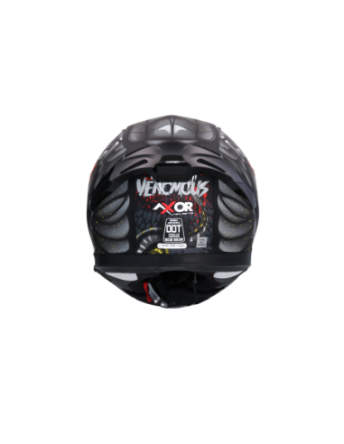Casco AXOR Apex Venomous DV Negro Mate/Gris