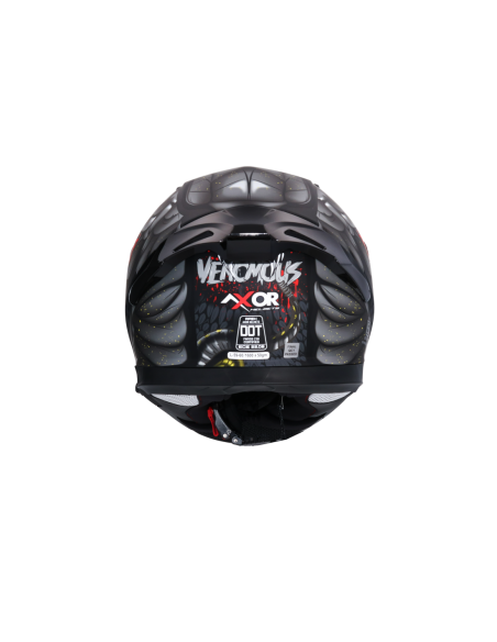 Casco AXOR Apex Venomous DV Negro Mate/Gris
