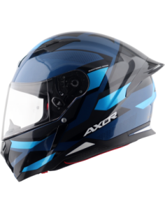 Casco AXOR Hunter Cornet Negro/Azul | Tecnoescape Bike