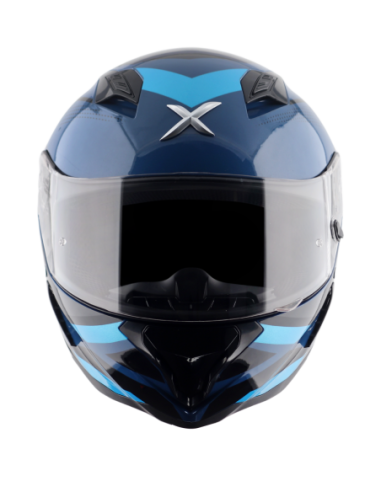 Casco AXOR Hunter Cornet Negro/Azul | Tecnoescape Bike