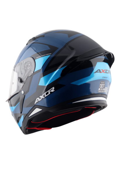 Casco AXOR Hunter Cornet Negro/Azul | Tecnoescape Bike