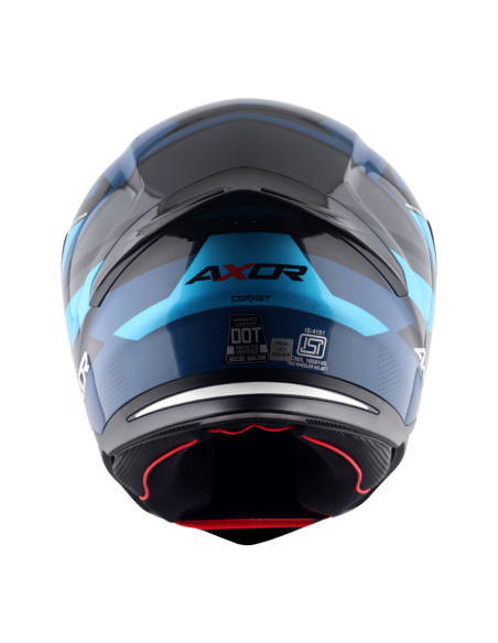Casco AXOR Hunter Cornet Negro/Azul | Tecnoescape Bike