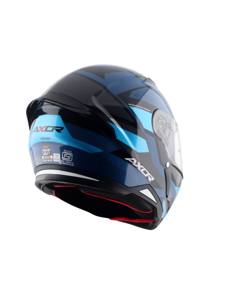 Casco AXOR Hunter Cornet Negro/Azul | Tecnoescape Bike