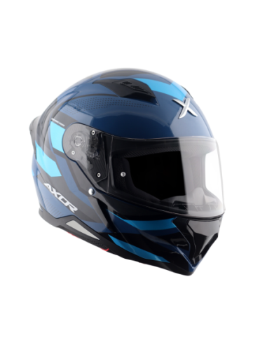 Casco AXOR Hunter Cornet Negro/Azul | Tecnoescape Bike