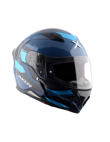Casco AXOR Hunter Cornet Negro/Azul | Tecnoescape Bike
