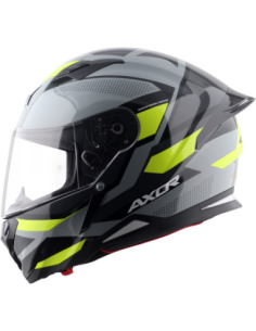 Casco AXOR Hunter Cornet Negro Mate/Amarillo Flúor | Tecnoescape Bike
