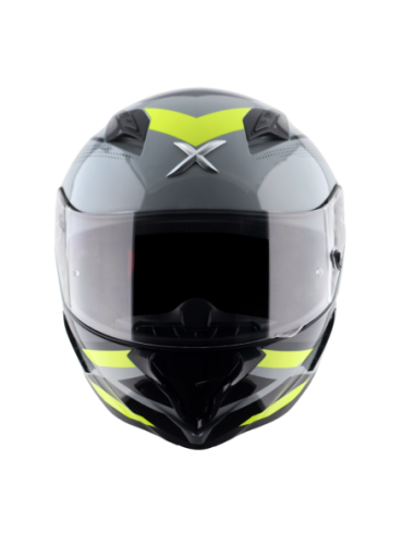 Casco AXOR Hunter Cornet Negro Mate/Amarillo Flúor | Tecnoescape Bike