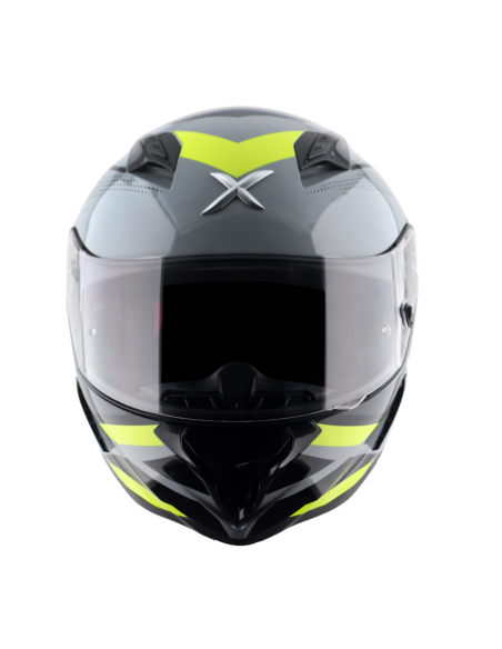Casco AXOR Hunter Cornet Negro Mate/Amarillo Flúor | Tecnoescape Bike