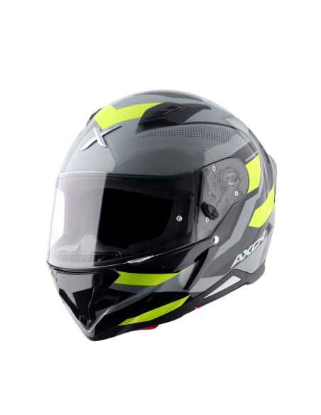 Casco AXOR Hunter Cornet Negro Mate/Amarillo Flúor | Tecnoescape Bike