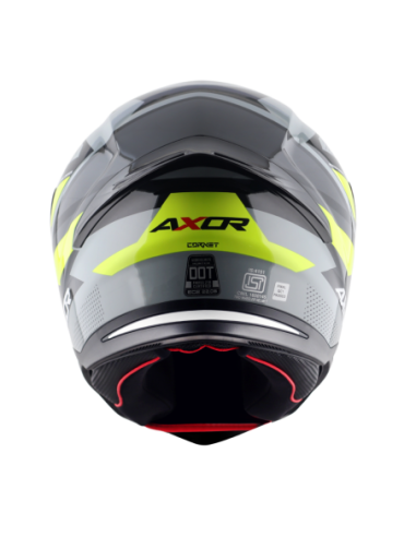 Casco AXOR Hunter Cornet Negro Mate/Amarillo Flúor | Tecnoescape Bike