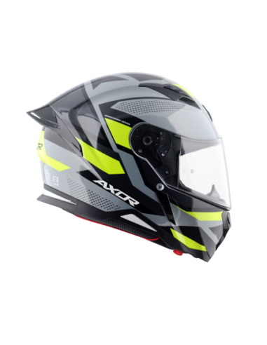 Casco AXOR Hunter Cornet Negro Mate/Amarillo Flúor | Tecnoescape Bike