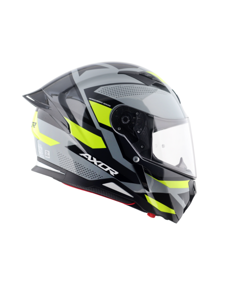 Casco AXOR Hunter Cornet Negro Mate/Amarillo Flúor | Tecnoescape Bike