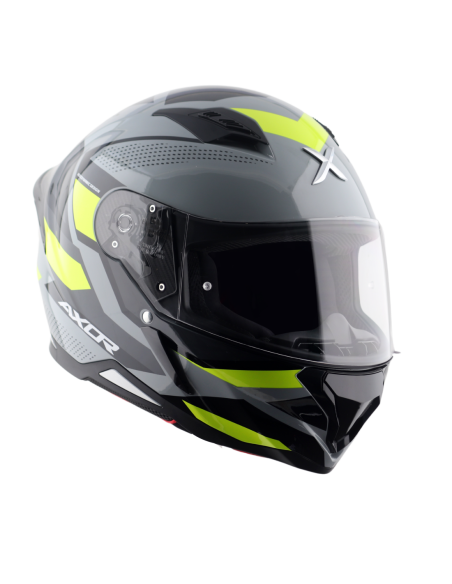 Casco AXOR Hunter Cornet Negro Mate/Amarillo Flúor | Tecnoescape Bike