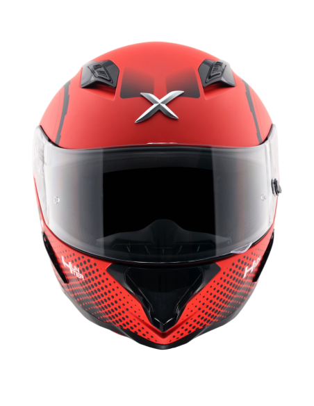 Casco AXOR Hunter Spear Negro/Rojo | Tecnoescape Bike
