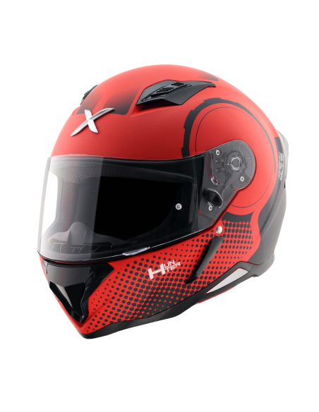 Casco AXOR Hunter Spear Negro/Rojo | Tecnoescape Bike